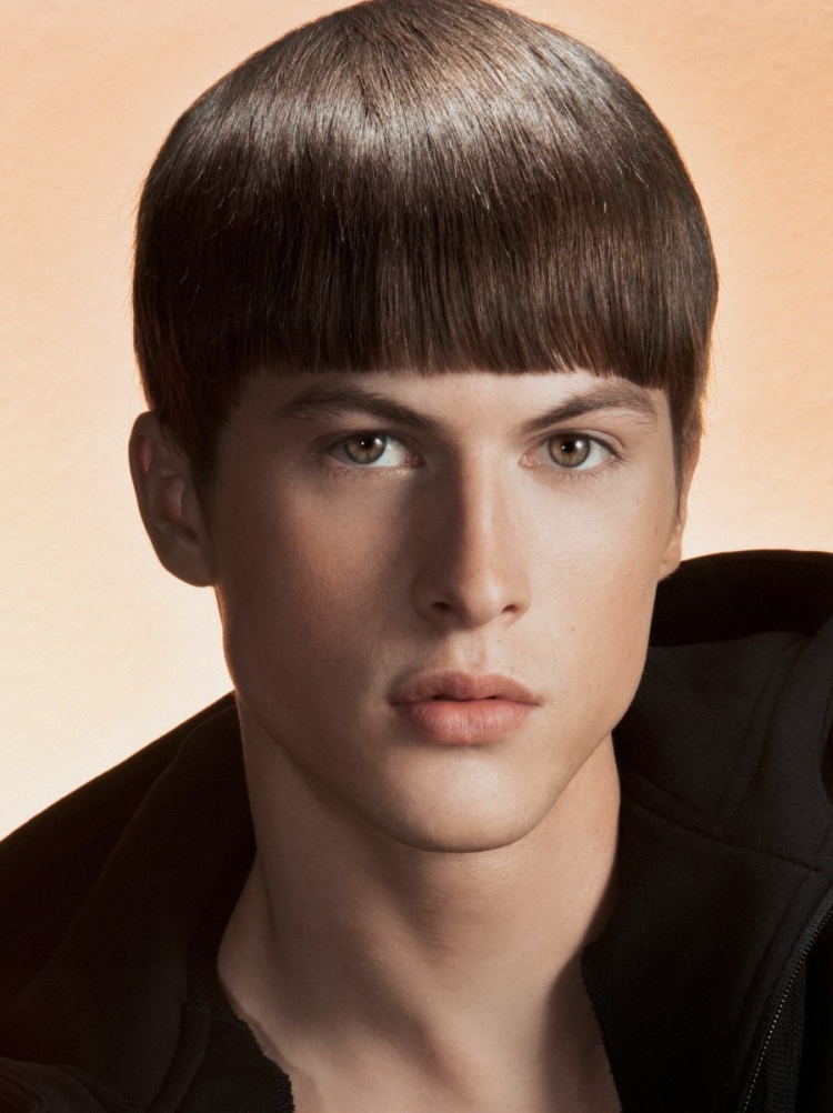 Bowl Cut стрижка мужская