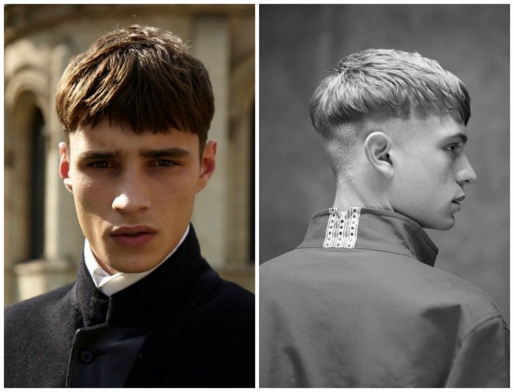 Bowl Cut стрижка мужская