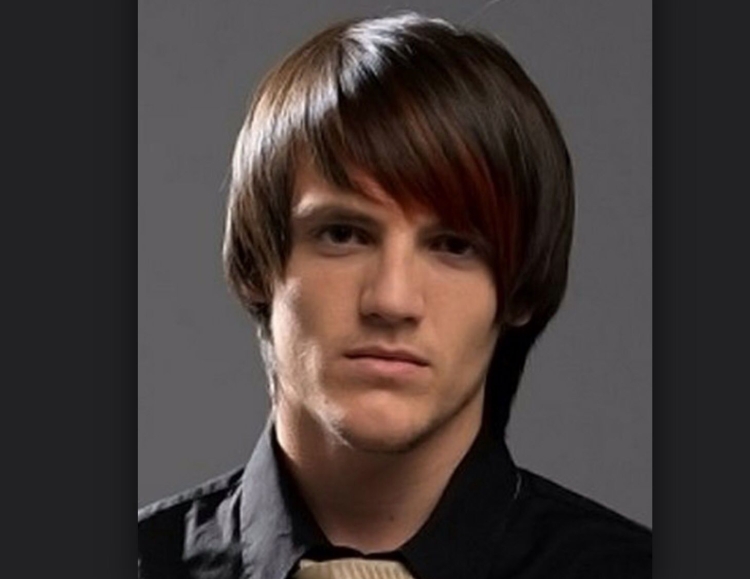 Мужская стрижка Боб сессон