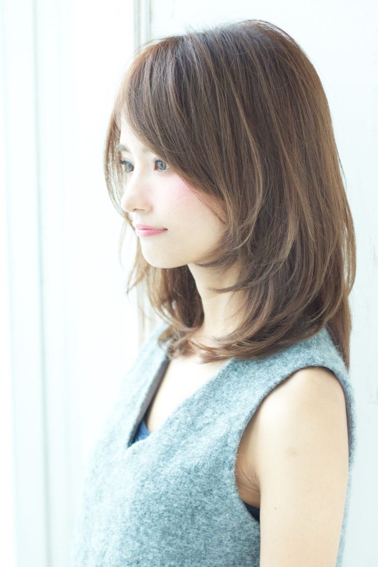 Корейский Каскад стрижка