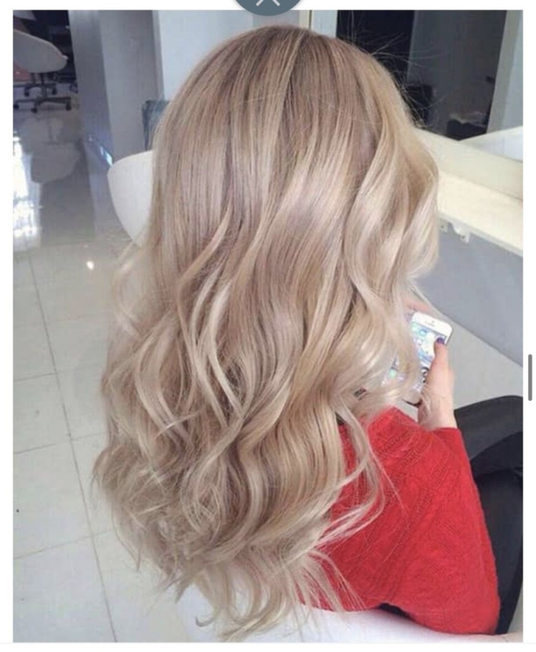 Блонд оттенки теплые