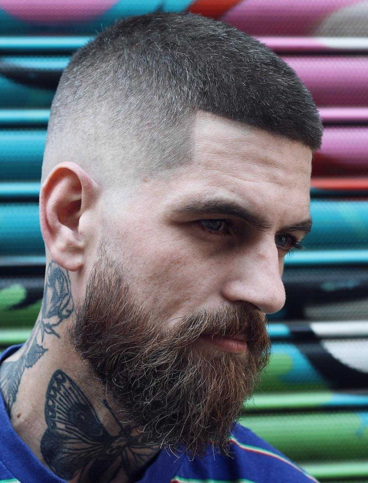 Buzz Cut стрижка мужская