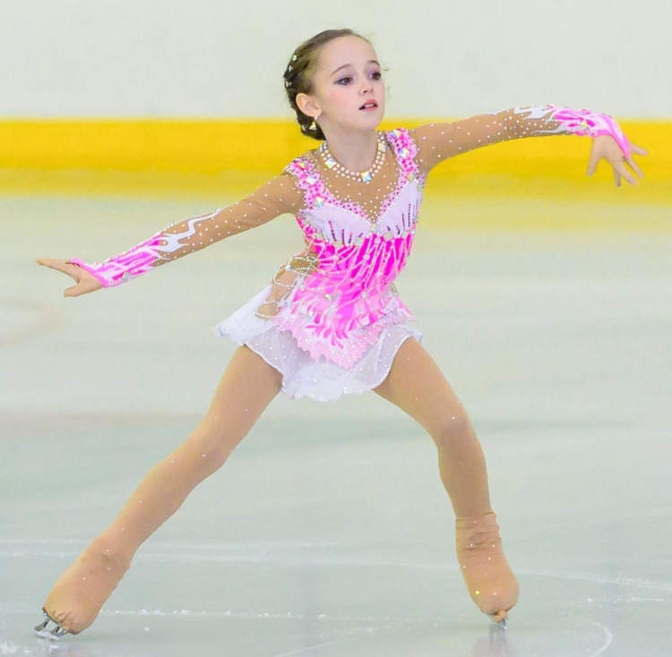 Костюм фигуристки для девочки