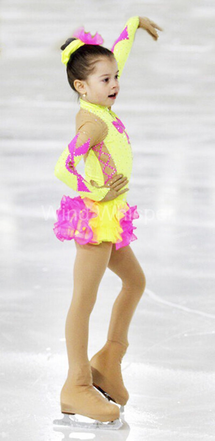 Комбинезон для фигурного катания для девочки