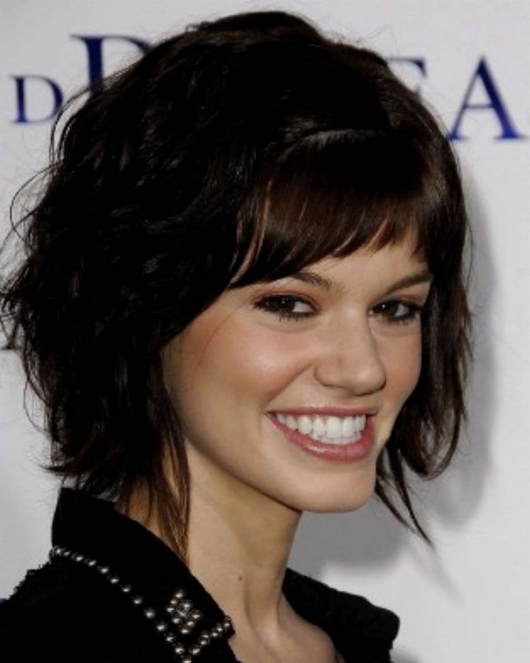 Стрижки на густые волосы короткие с челкой