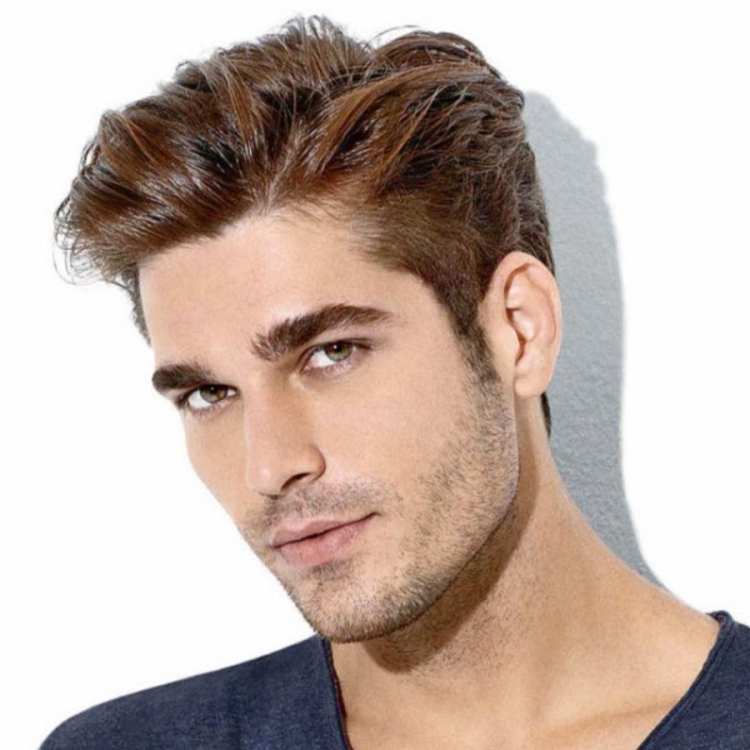 Мужские стрижки на густые волосы