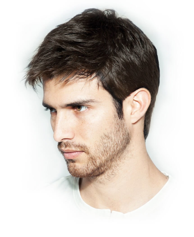 Модельная стрижка мужская