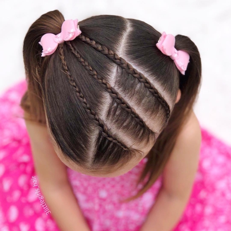 Красивые хвостики для девочек