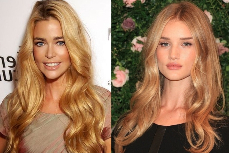 Руссо золотистый оттенок волос