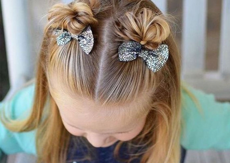 Прическа для девочки 3 года в садик