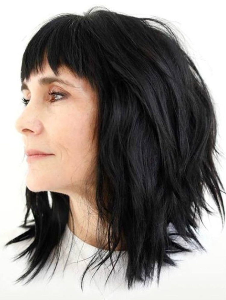 Стрижка маллет женская на средние