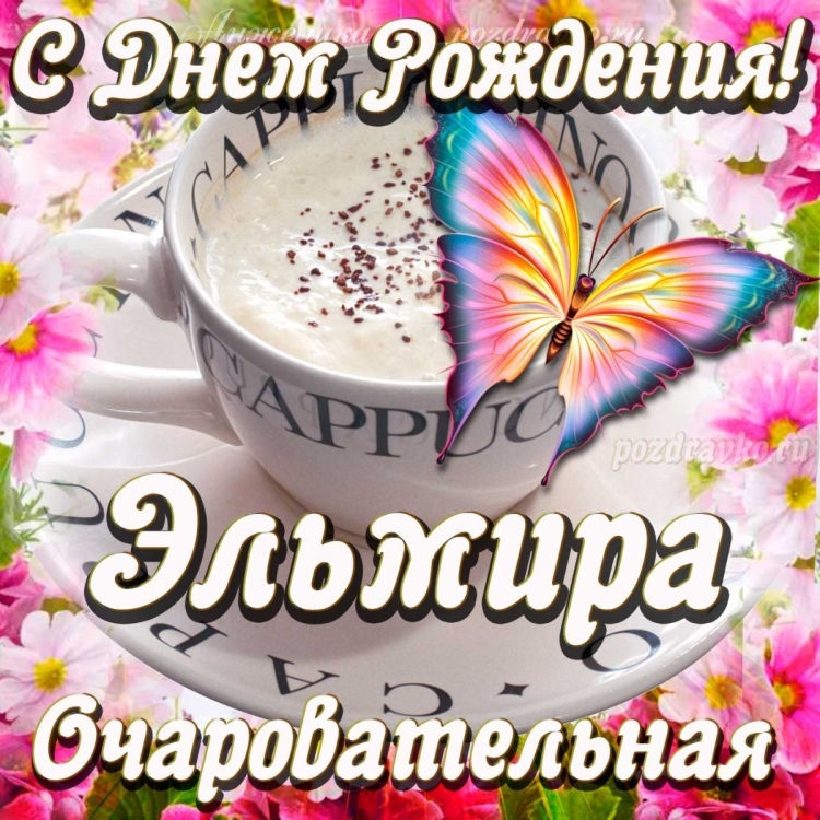 Эльмирочка с днем рождения