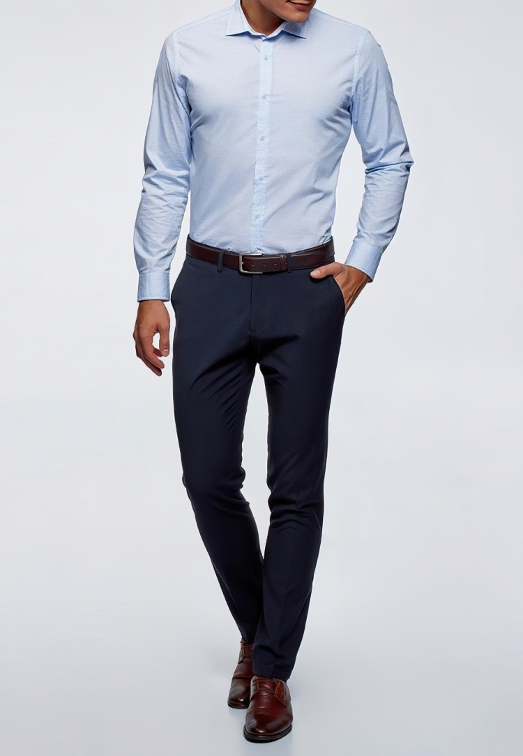 Классические брюки и рубашка