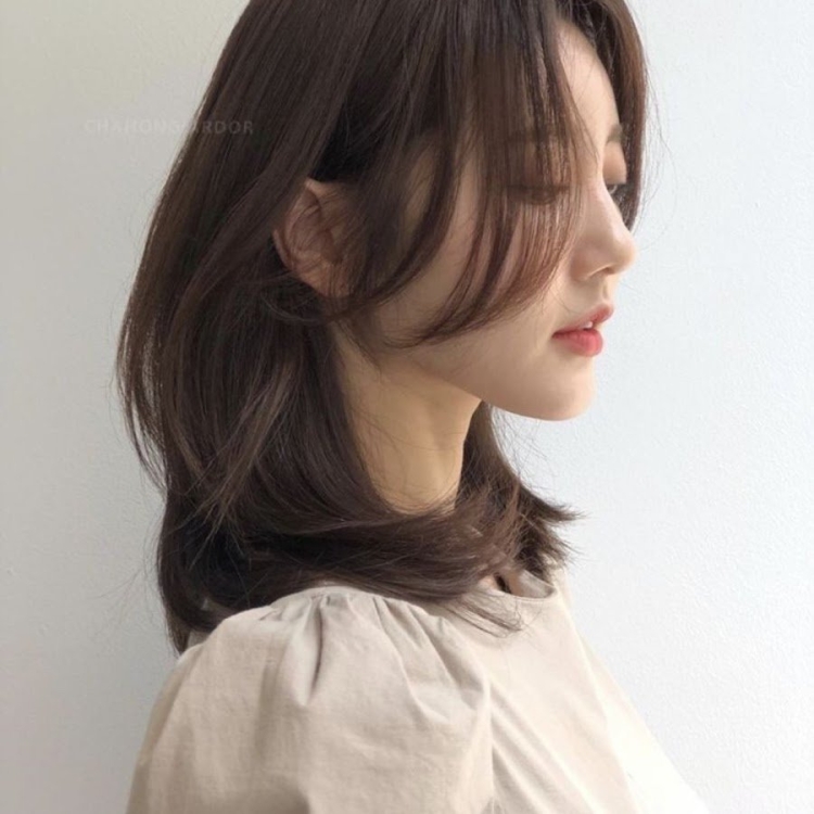 Корейские причёски на средние волосы