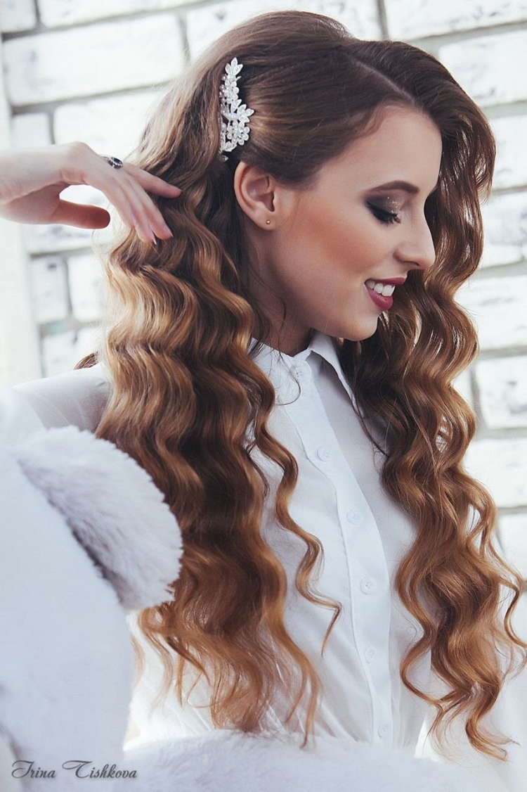 Прическа волны