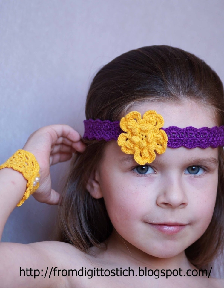 Повязка крючком