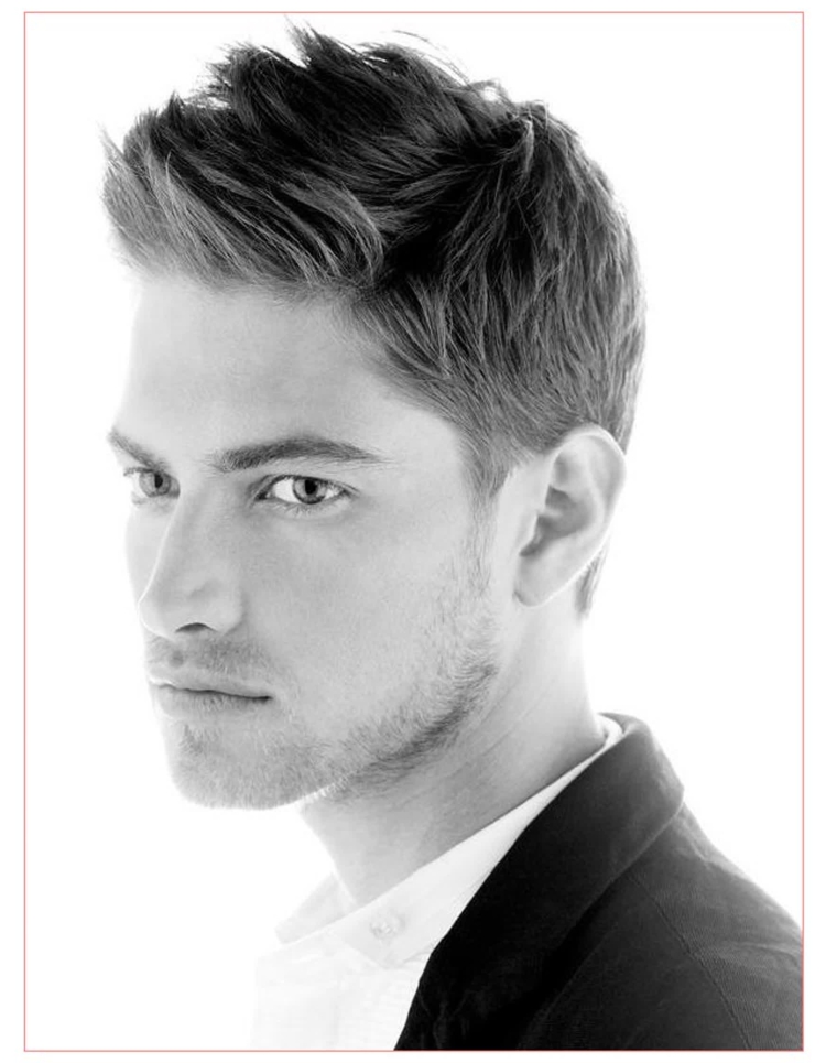 Мужская стрижка Spiky hair