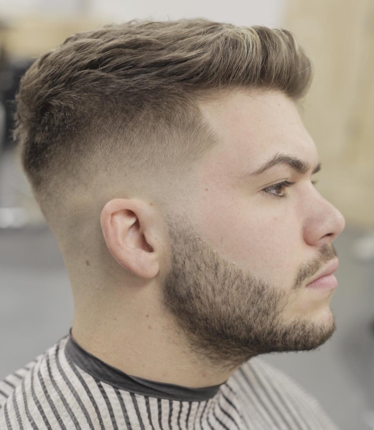 Фейд кроп канадка