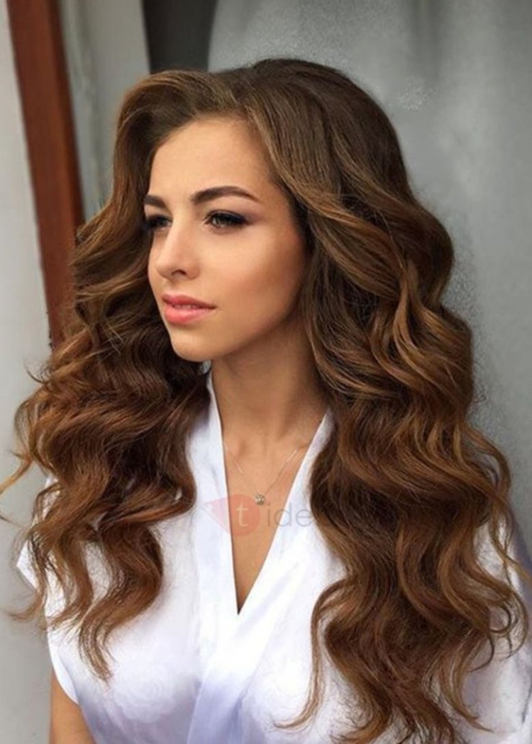 Кудри на длинные волосы