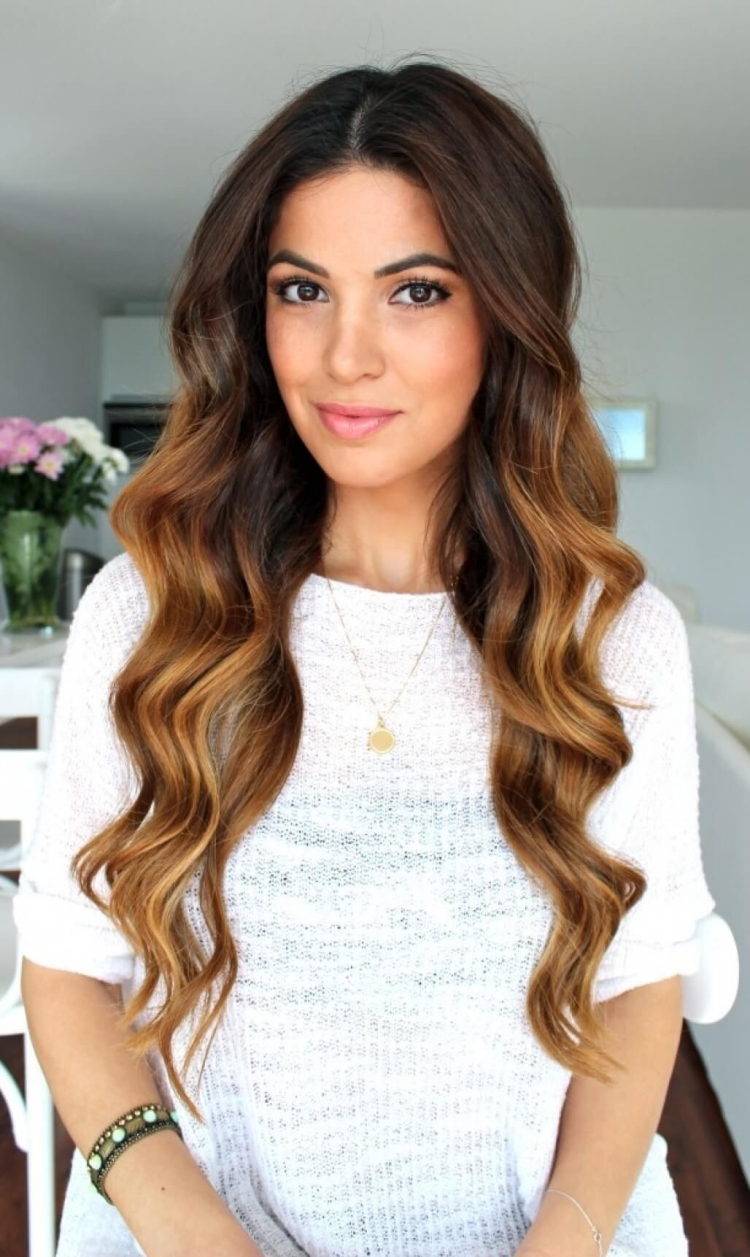 Естественные Локоны на длинные волосы