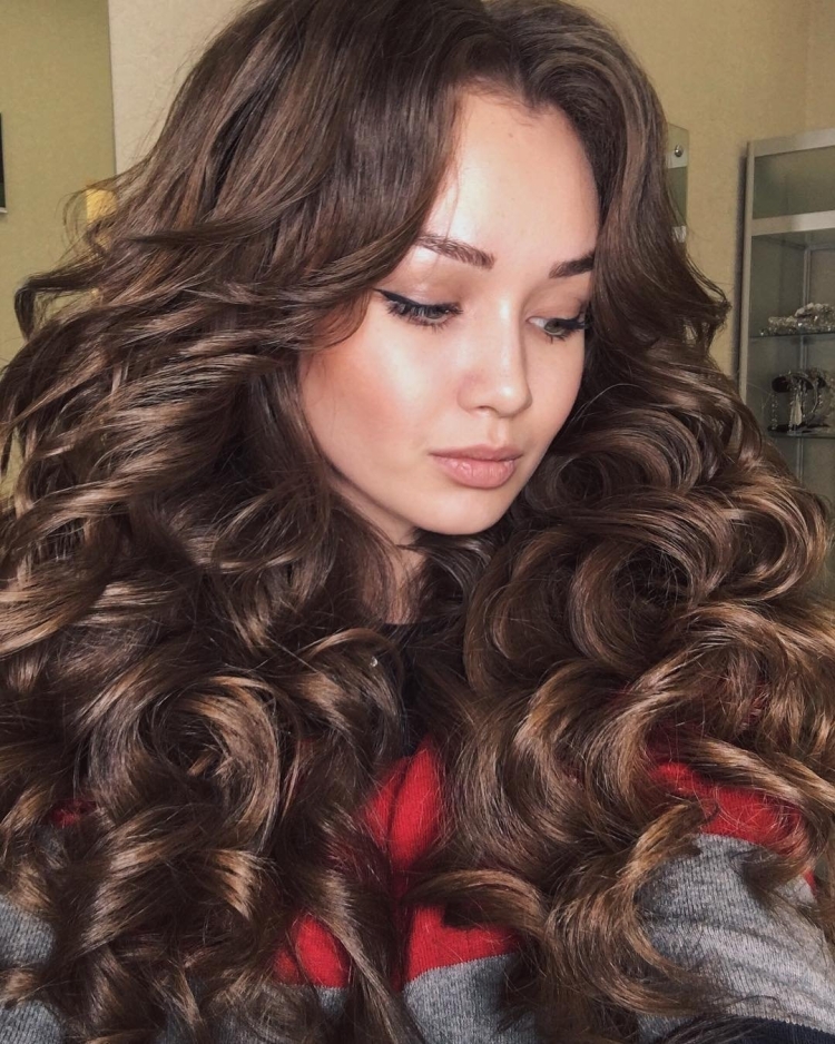 Крупные Локоны на длинные