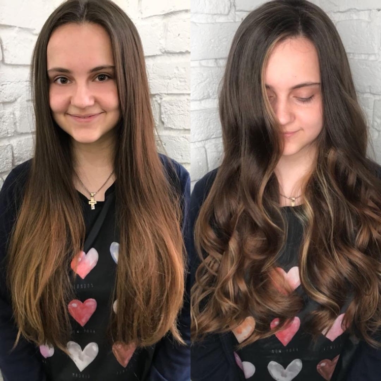 Обесцвечивание нескольких прядей