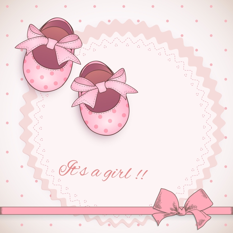 Открытки для новорожденных