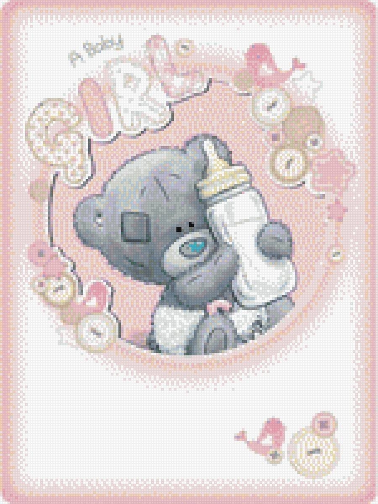 Скрапбукинг мишки Тедди