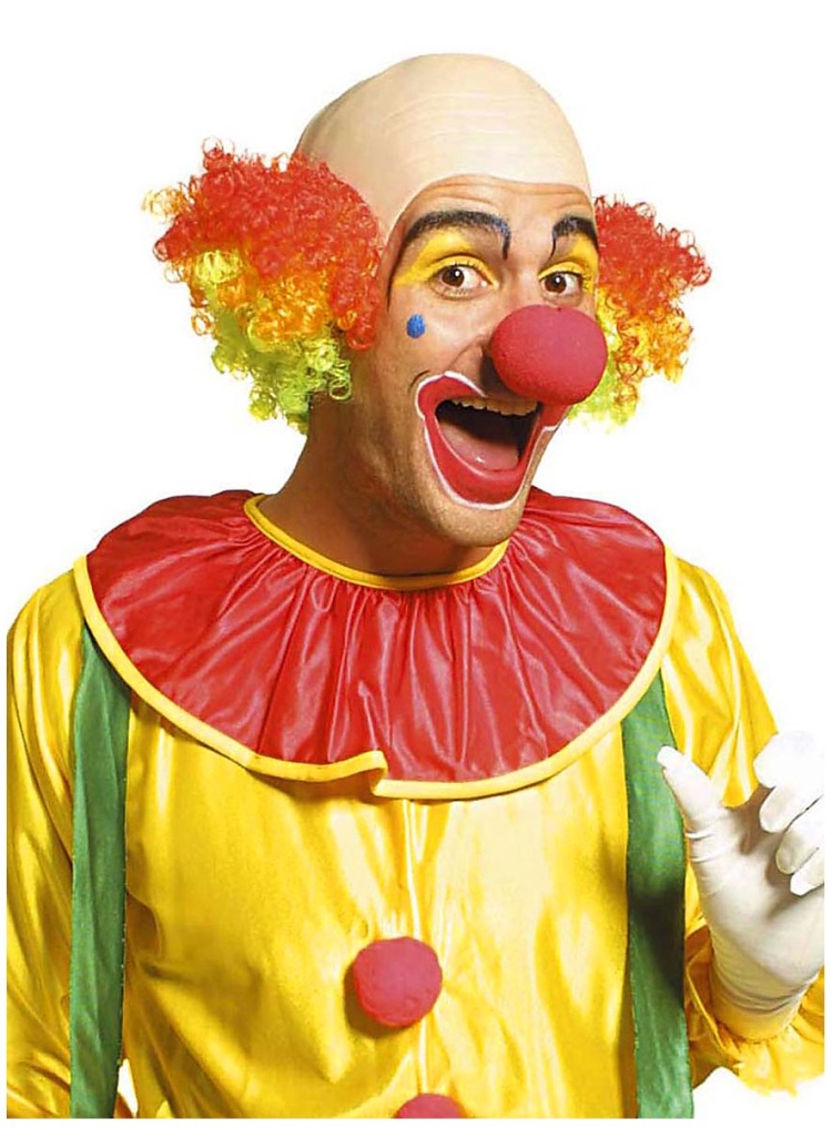 Клоунская прическа