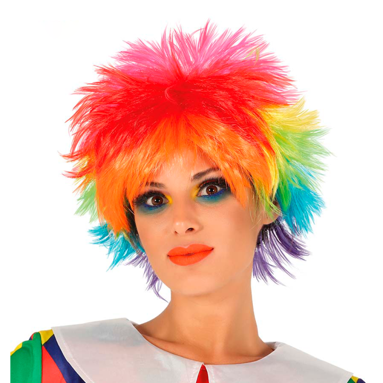 Рыжий парик клоуна