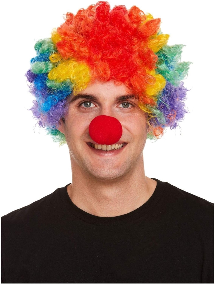 Кудрявый клоун