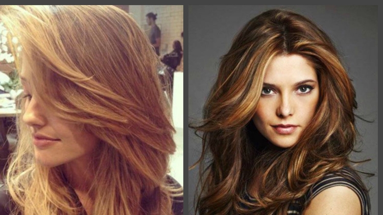 Каскад рапсодия на средние волосы