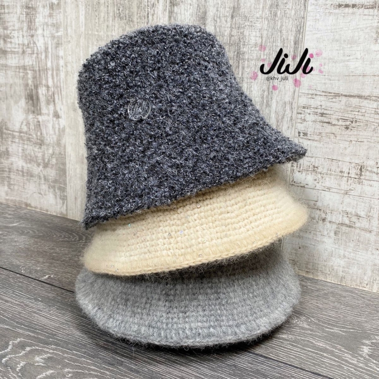 Вязаная Панама зимняя