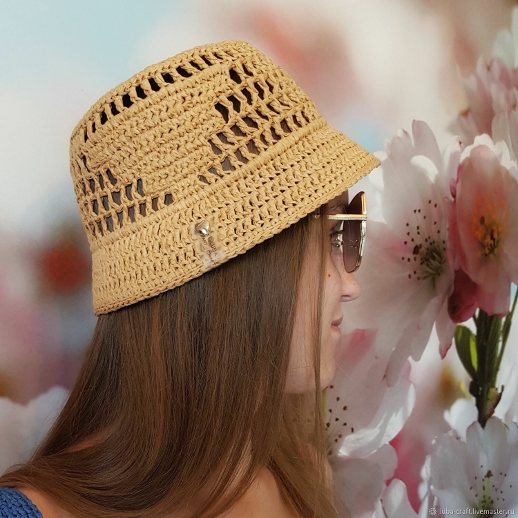 Панамка Прада из рафии