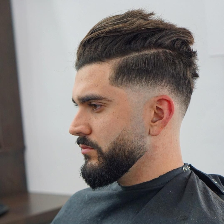 Лоу фейд стрижка мужская