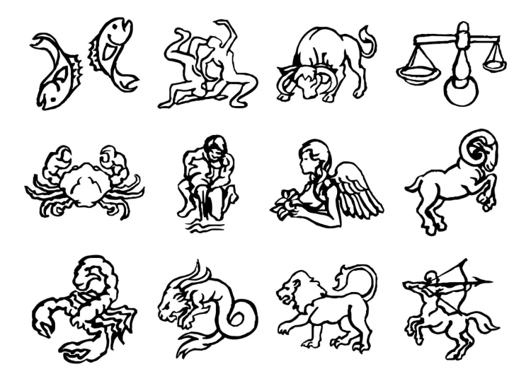 Рисунки знаков зодиака для лепки