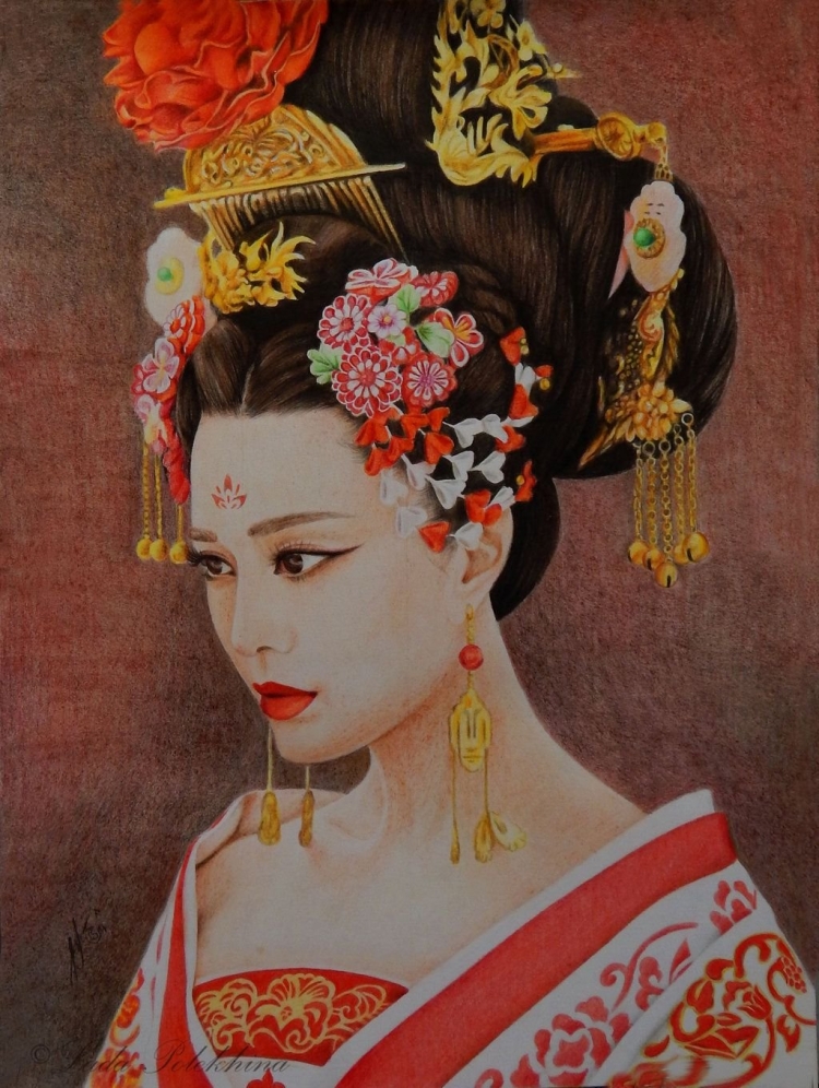 Императрица у Цзэтянь портрет