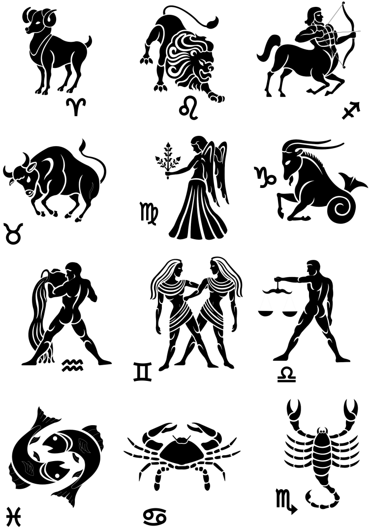Знаки зодиака обозначения символы