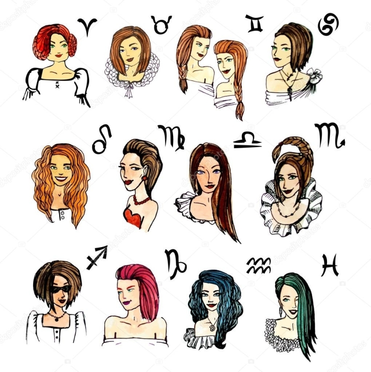 Красивые волосы по знаку зодиака