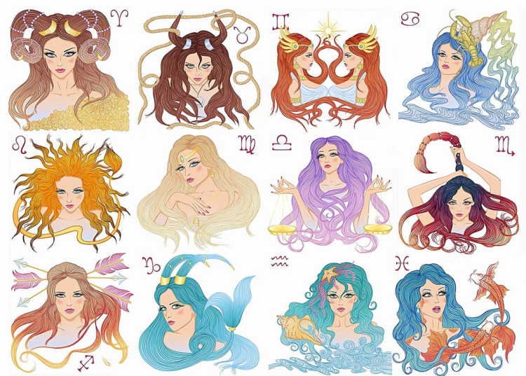 Знаки зодиака девушки