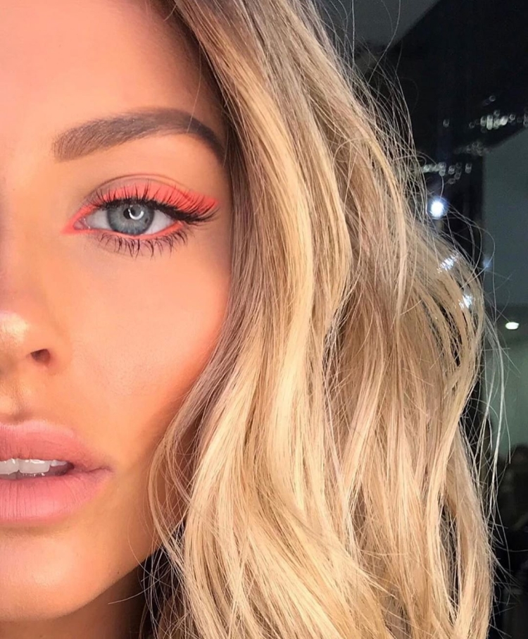 Летний макияж глаз