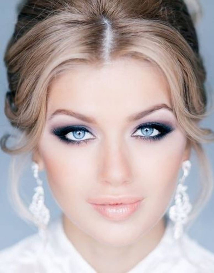 Смоки айс для голубых глаз