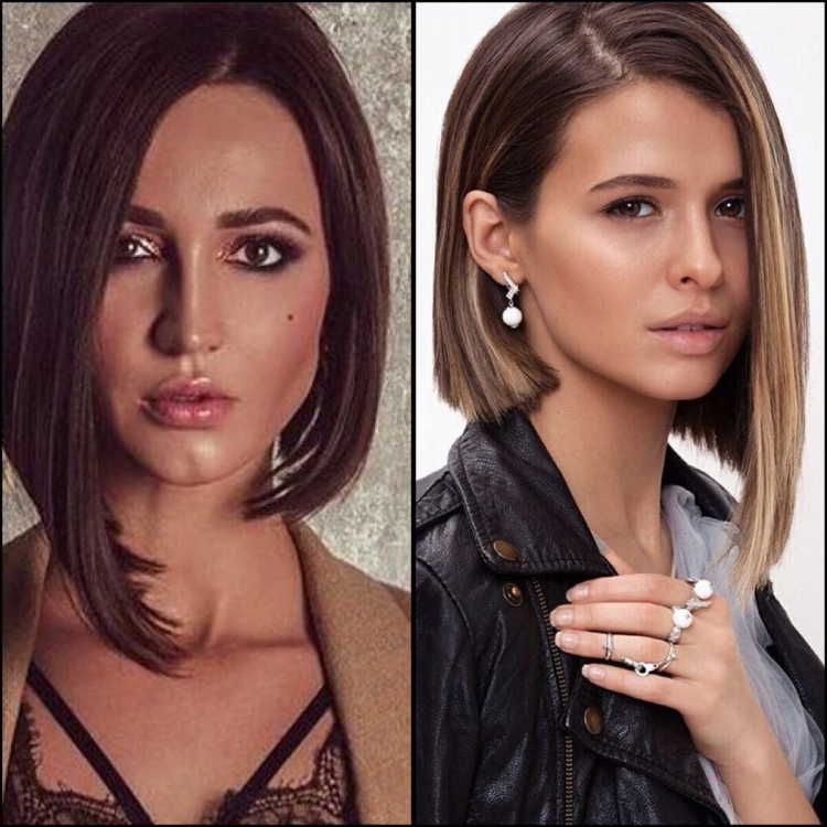 Ольга Бузова с каре