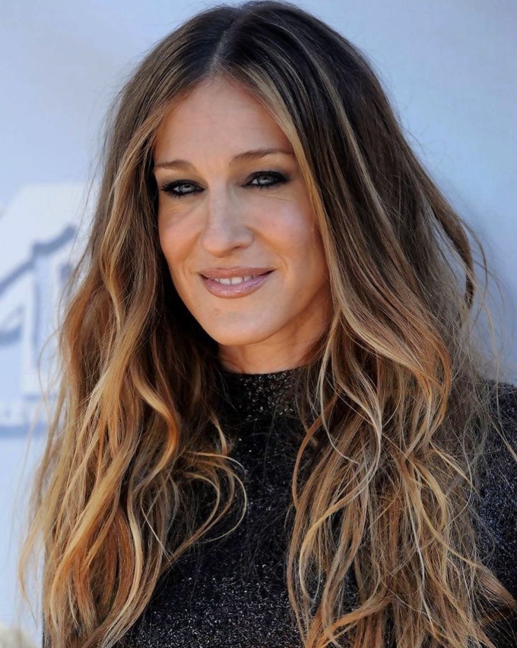 Сара Джессика Паркер волосы окрашивание