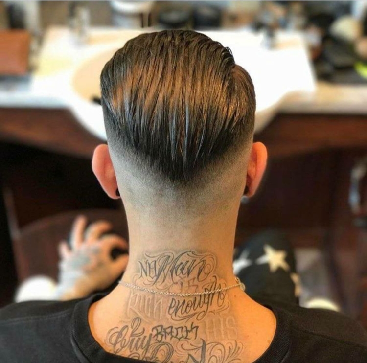 Мужские стрижки затылок