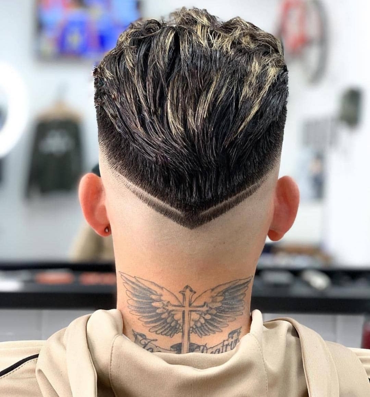 Фигурная стрижка мужская