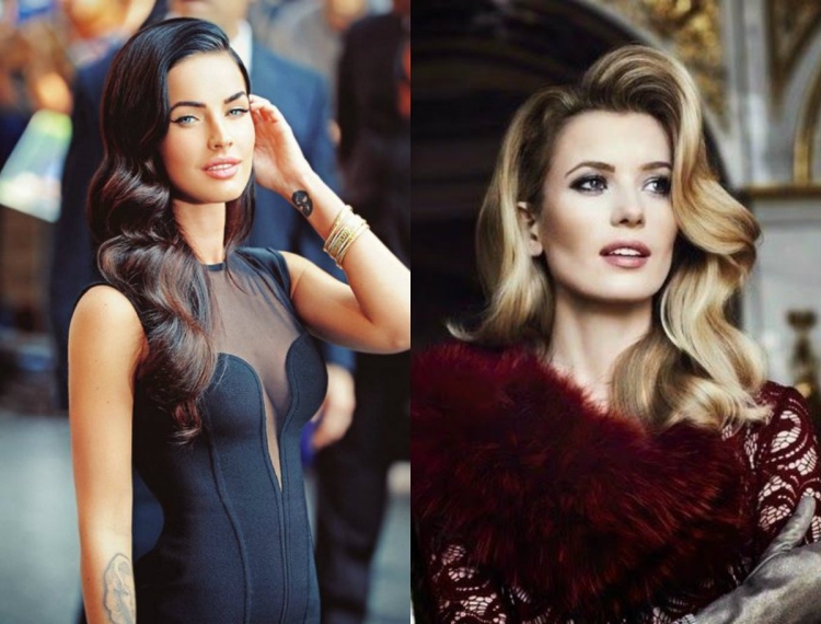 Голливудская волна и платье