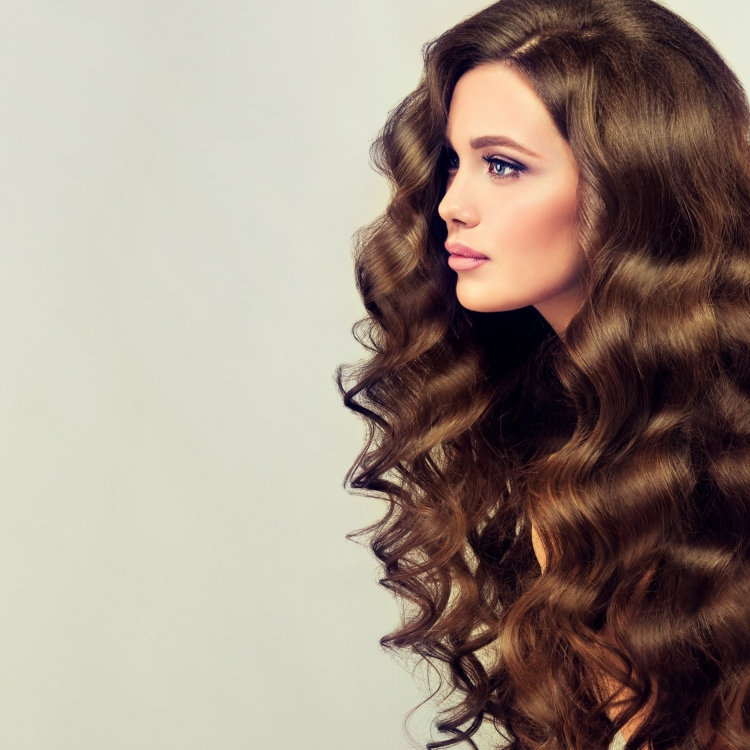 Роскошные каштановые Локоны