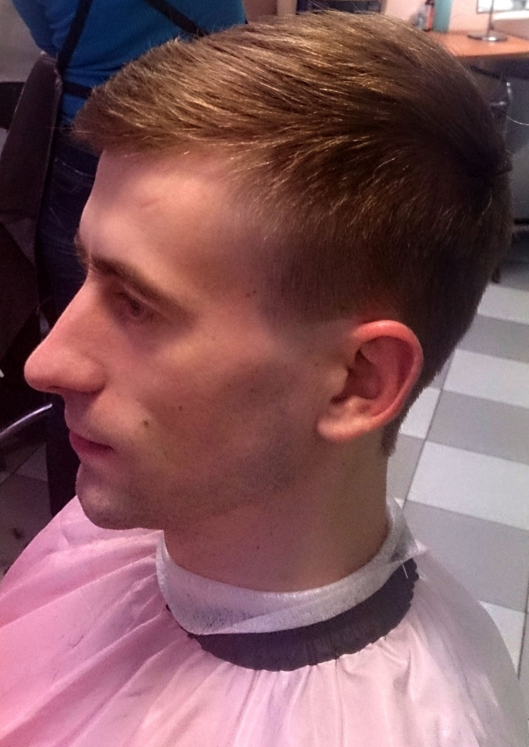 Советская стрижка канадка