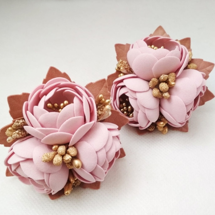 Резинки для волос из фоамиран